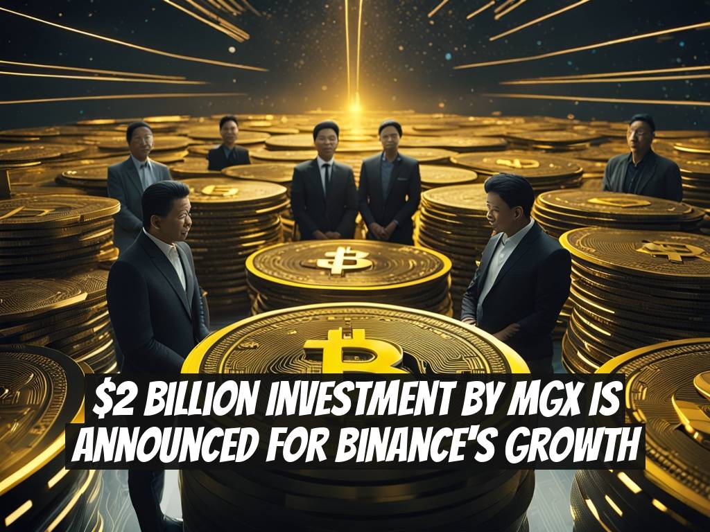 $2 Billion Investment by MGX is Announced for Binance's Growth