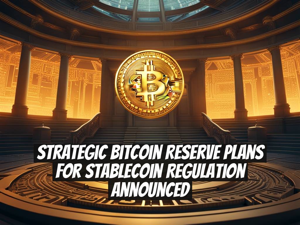 Strategic Bitcoin Reserve Plans for Stablecoin Regulation Announced