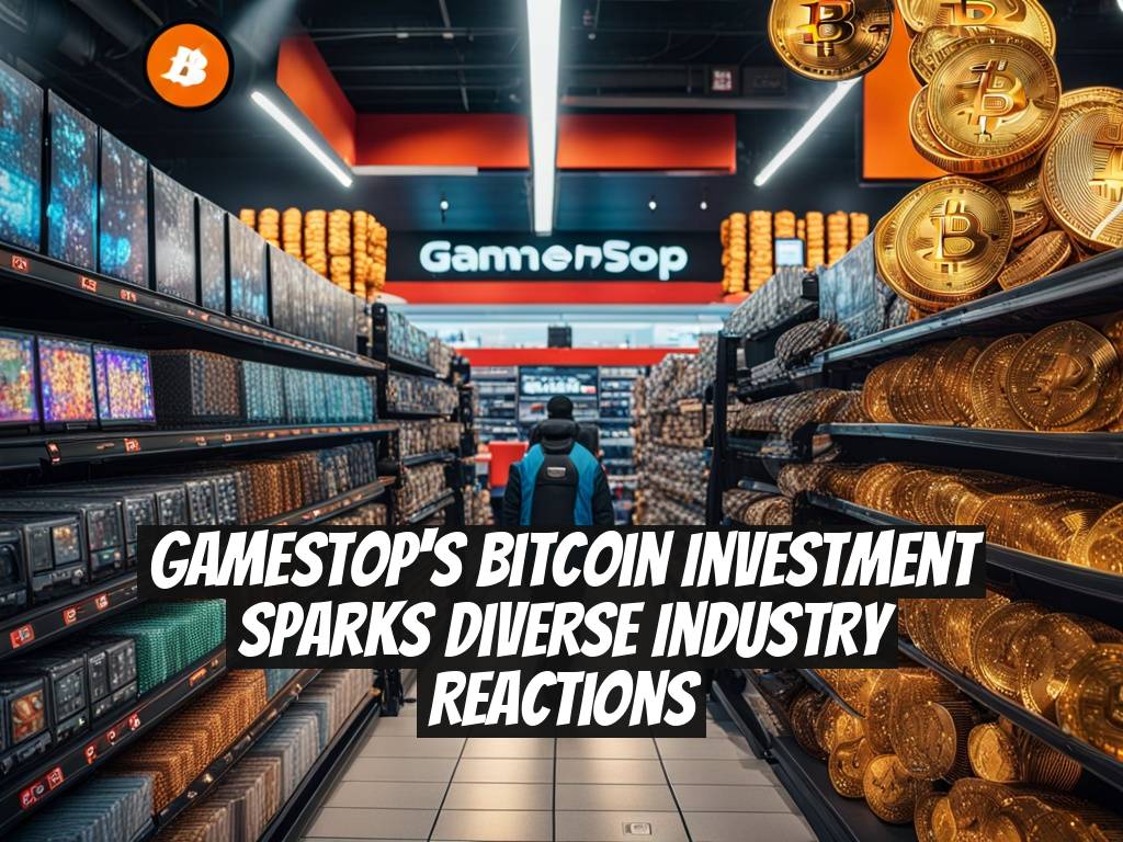 GameStop's Bitcoin Investment Sparks Diverse Industry Reactions