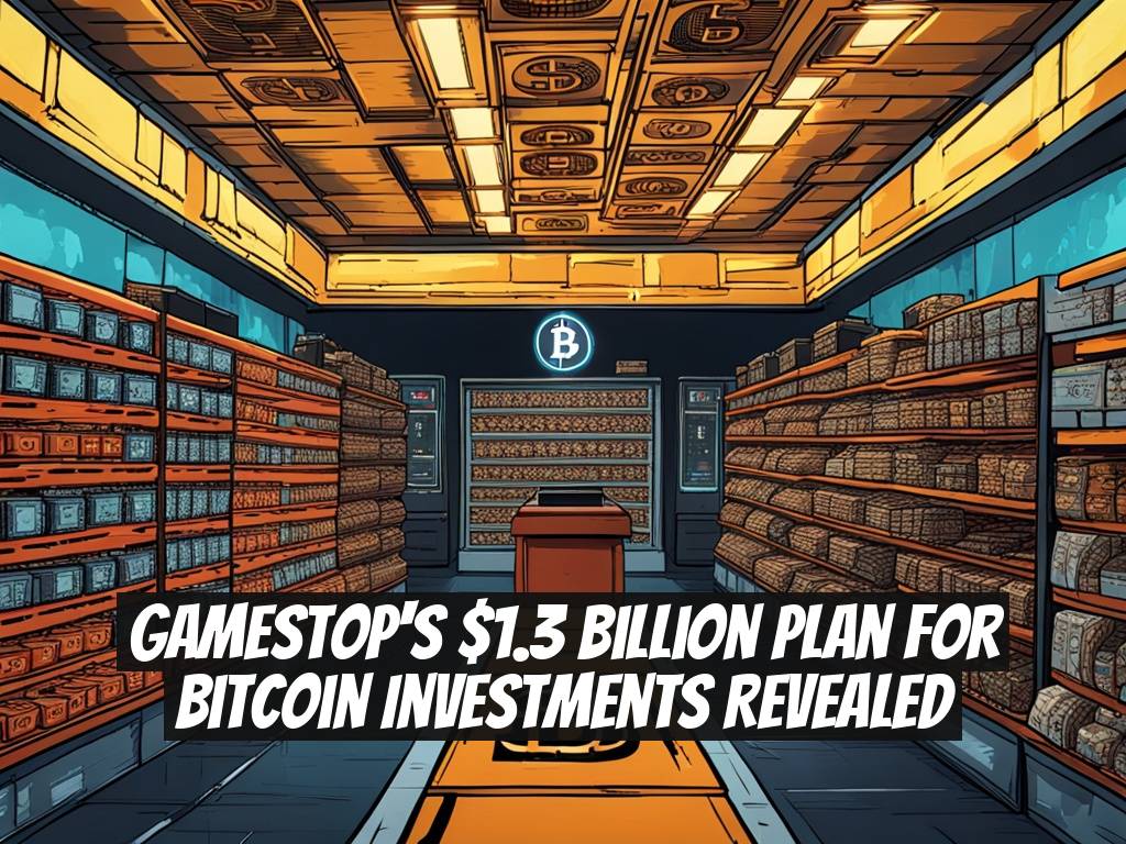 GameStop's $1.3 Billion Plan for Bitcoin Investments Revealed