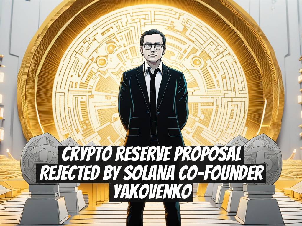 Crypto Reserve Proposal Rejected by Solana Co-Founder Yakovenko