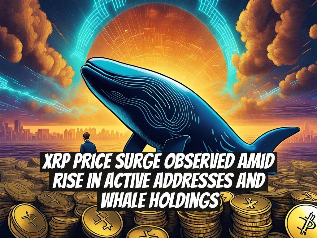 XRP Price Surge Observed Amid Rise in Active Addresses and Whale Holdings