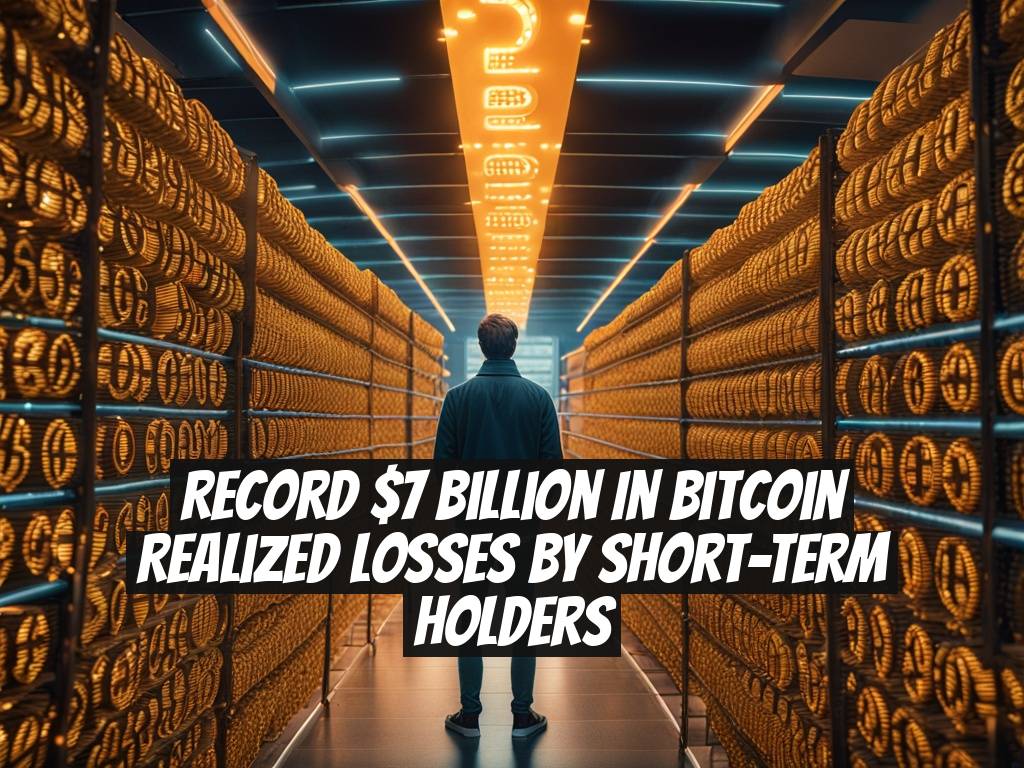 Record $7 Billion in Bitcoin Realized Losses by Short-Term Holders