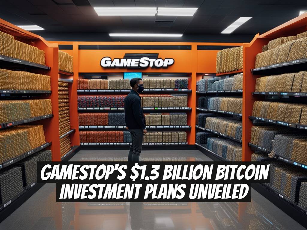 GameStop's $1.3 Billion Bitcoin Investment Plans Unveiled