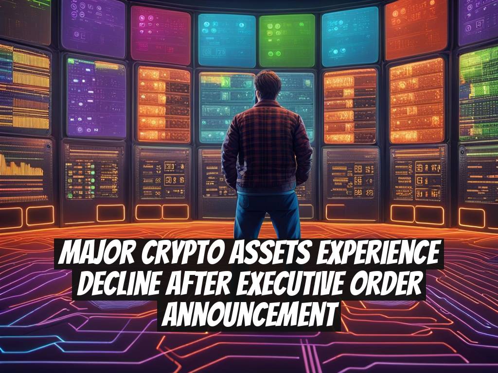 Major Crypto Assets Experience Decline After Executive Order Announcement