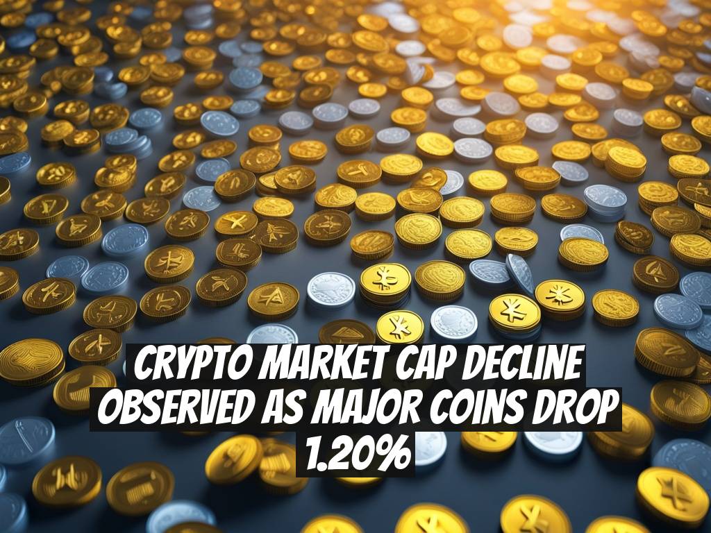 Crypto Market Cap Decline Observed as Major Coins Drop 1.20%