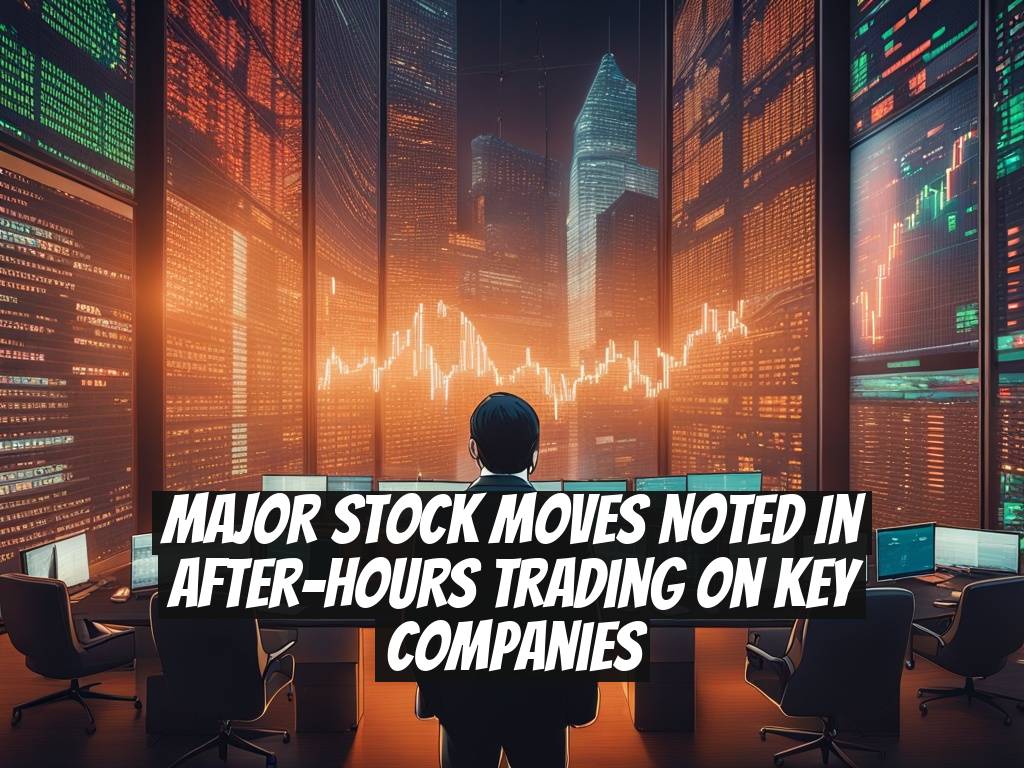 Major Stock Moves Noted in After-Hours Trading on Key Companies
