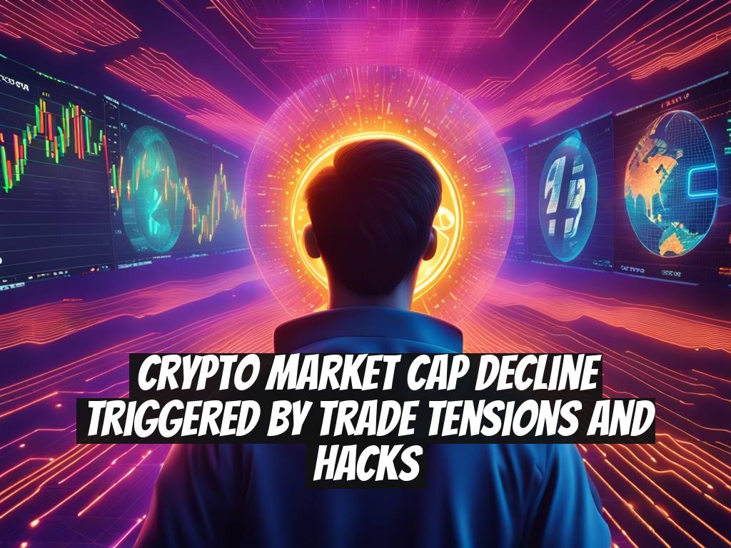 Crypto Market Cap Decline Triggered by Trade Tensions and Hacks