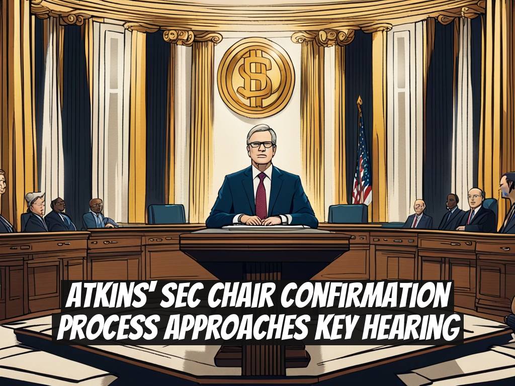 Atkins' SEC Chair Confirmation Process Approaches Key Hearing