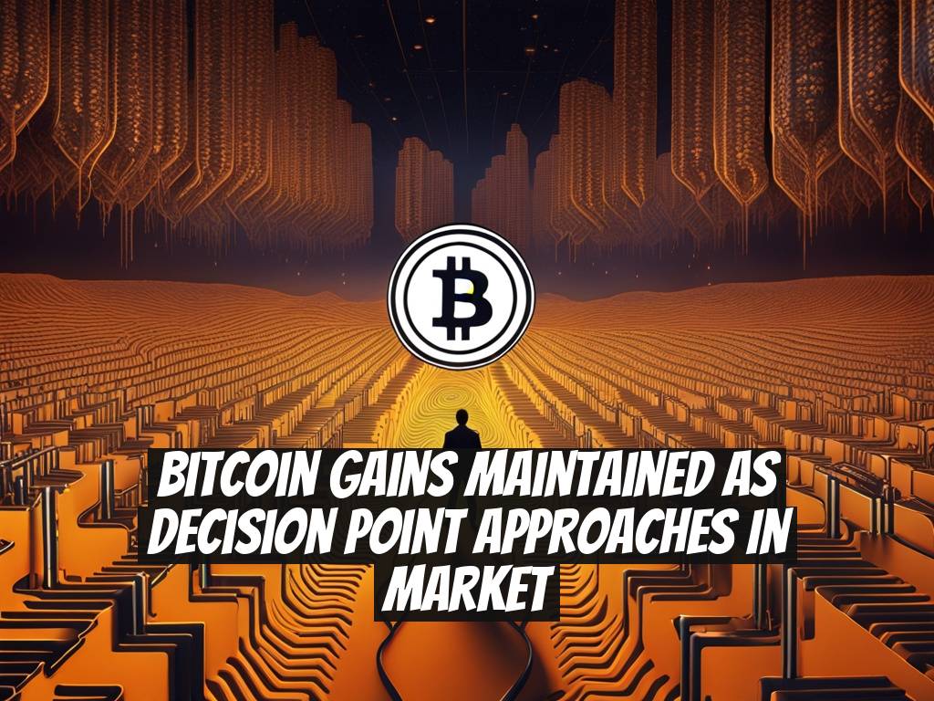Bitcoin Gains Maintained as Decision Point Approaches in Market