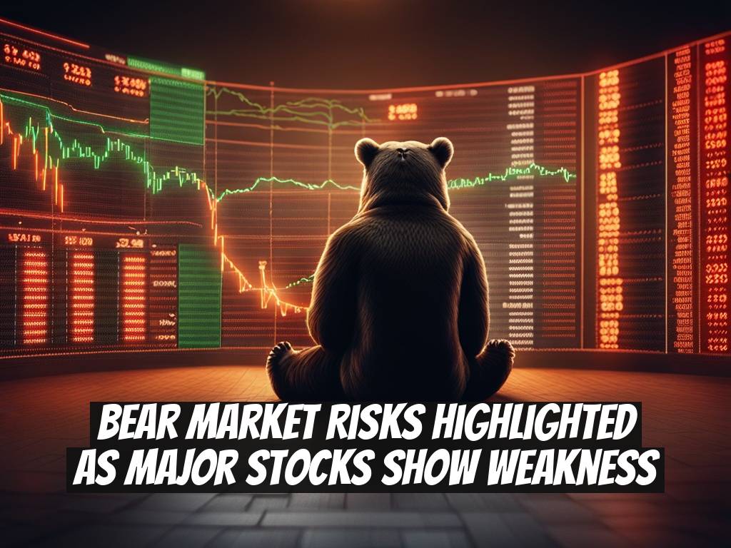 Bear Market Risks Highlighted as Major Stocks Show Weakness