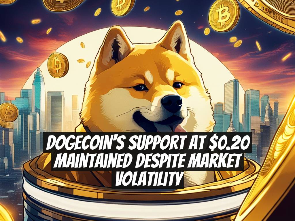 Dogecoin's Support at $0.20 Maintained Despite Market Volatility