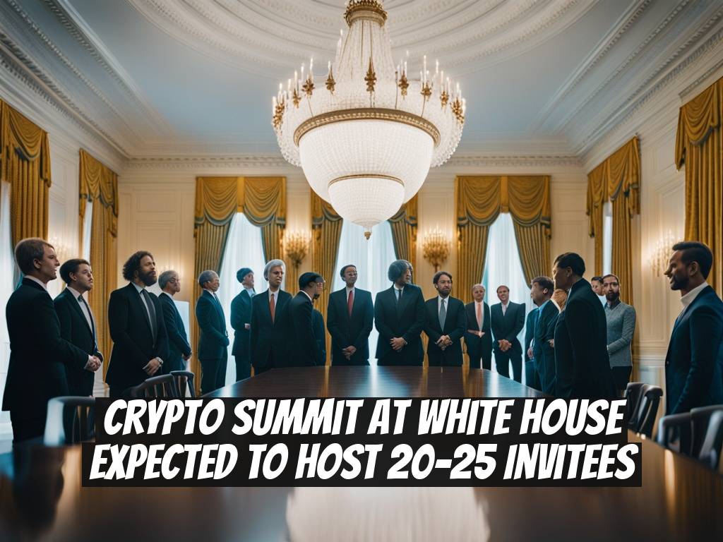 Crypto Summit at White House Expected to Host 20-25 Invitees