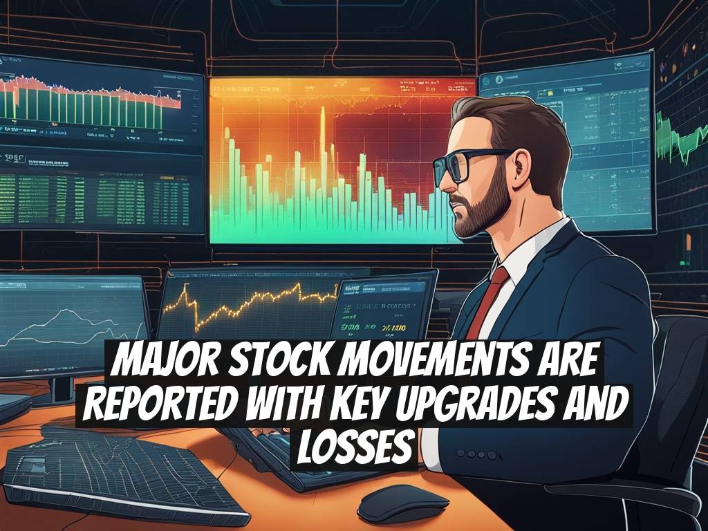 Major Stock Movements are Reported with Key Upgrades and Losses