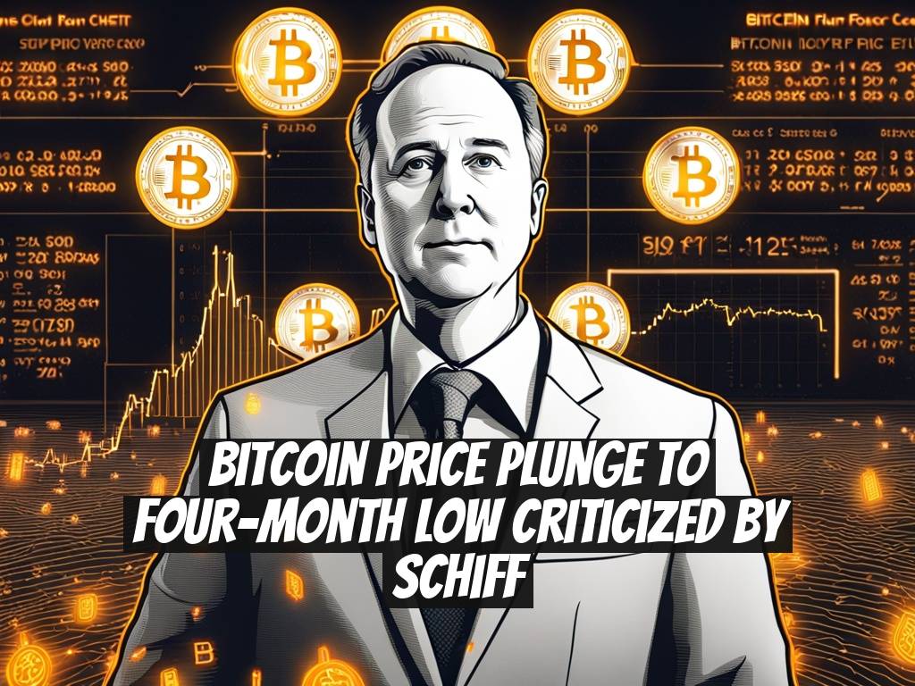 Bitcoin Price Plunge to Four-Month Low Criticized by Schiff