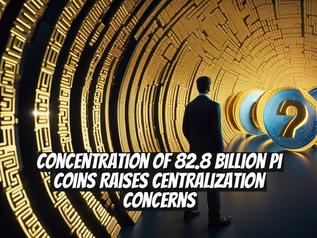 Concentration of 82.8 Billion Pi Coins Raises Centralization Concerns