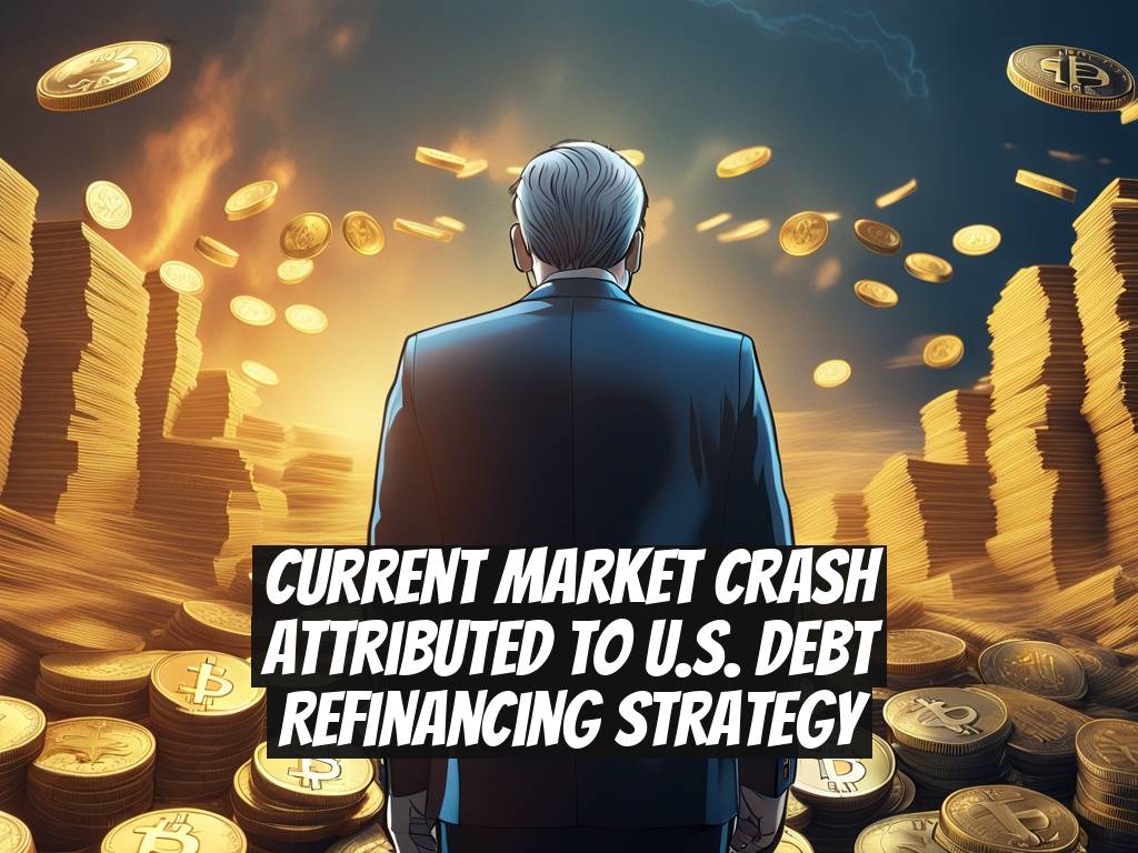 Current Market Crash Attributed to U.S. Debt Refinancing Strategy