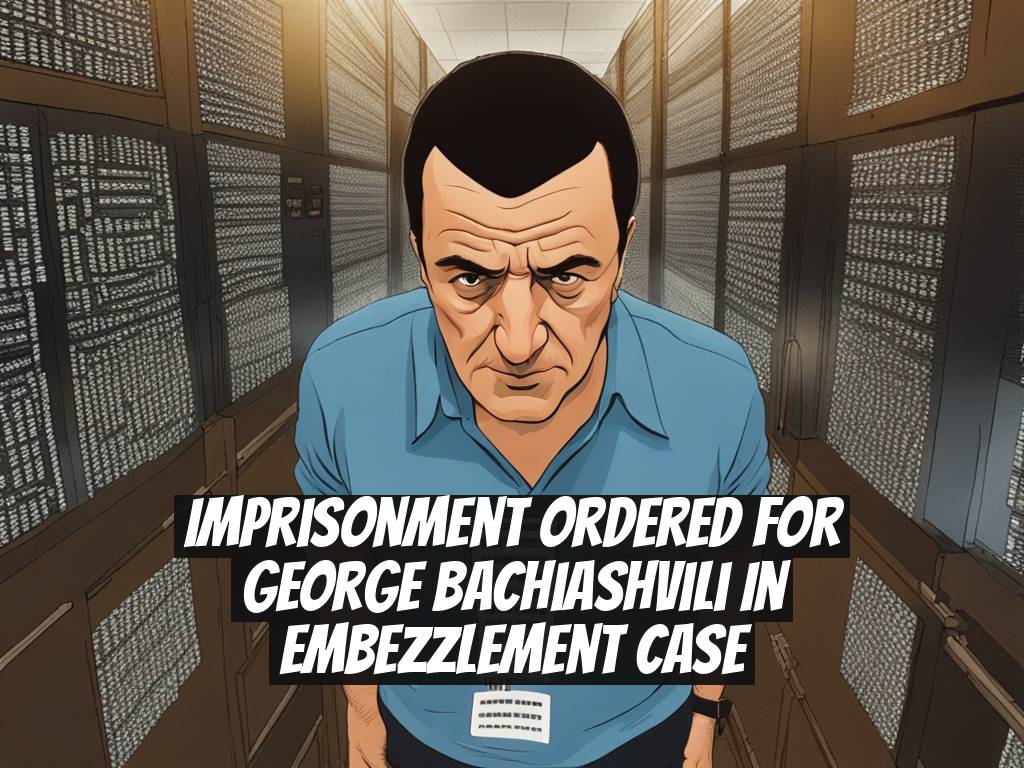 Imprisonment Ordered for George Bachiashvili in Embezzlement Case