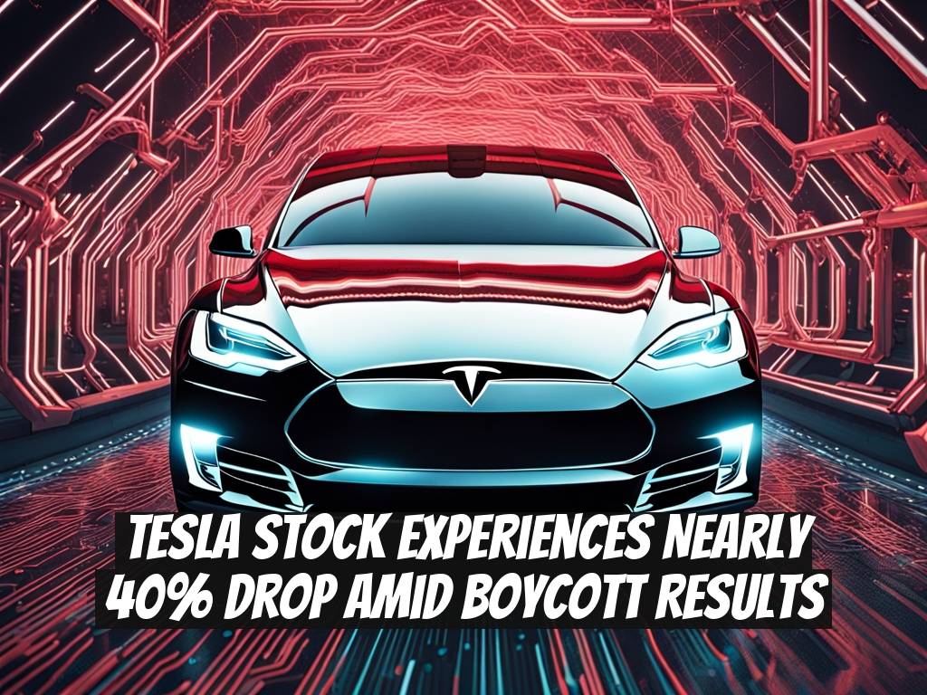 Tesla Stock Experiences Nearly 40% Drop Amid Boycott Results