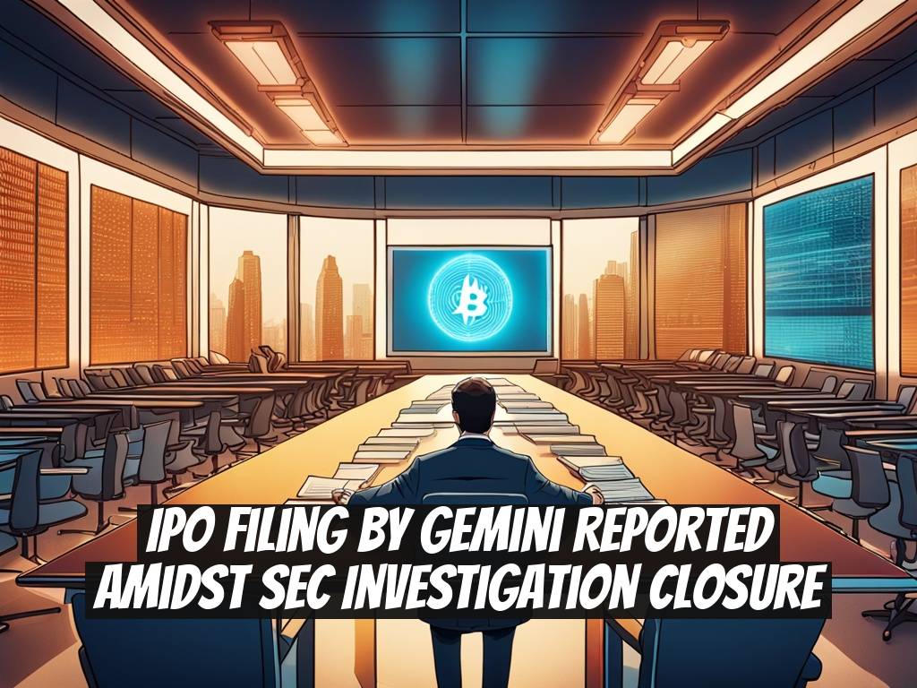 IPO Filing by Gemini Reported Amidst SEC Investigation Closure