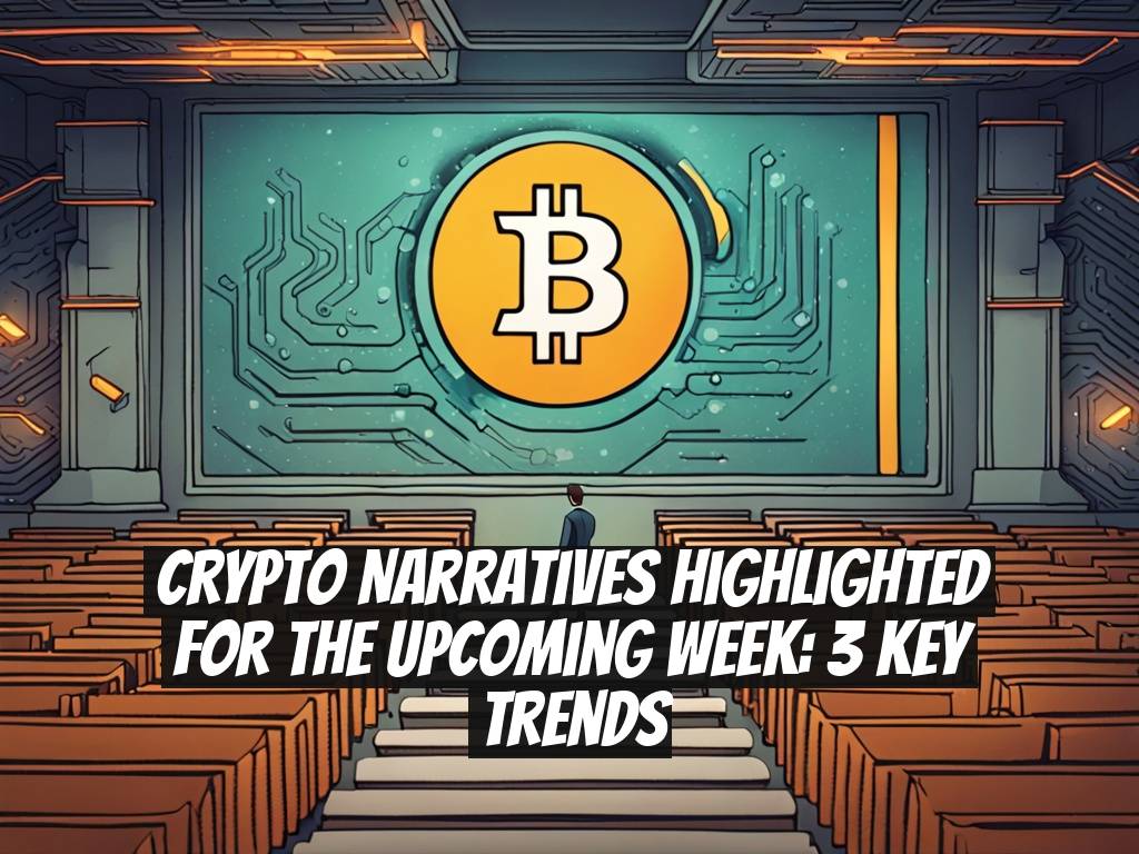 Crypto Narratives Highlighted for the Upcoming Week: 3 Key Trends
