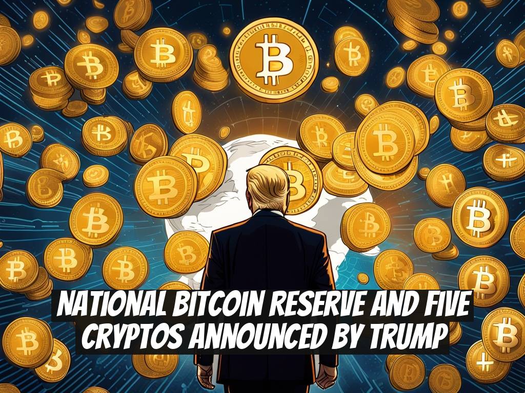 National Bitcoin Reserve and Five Cryptos Announced by Trump