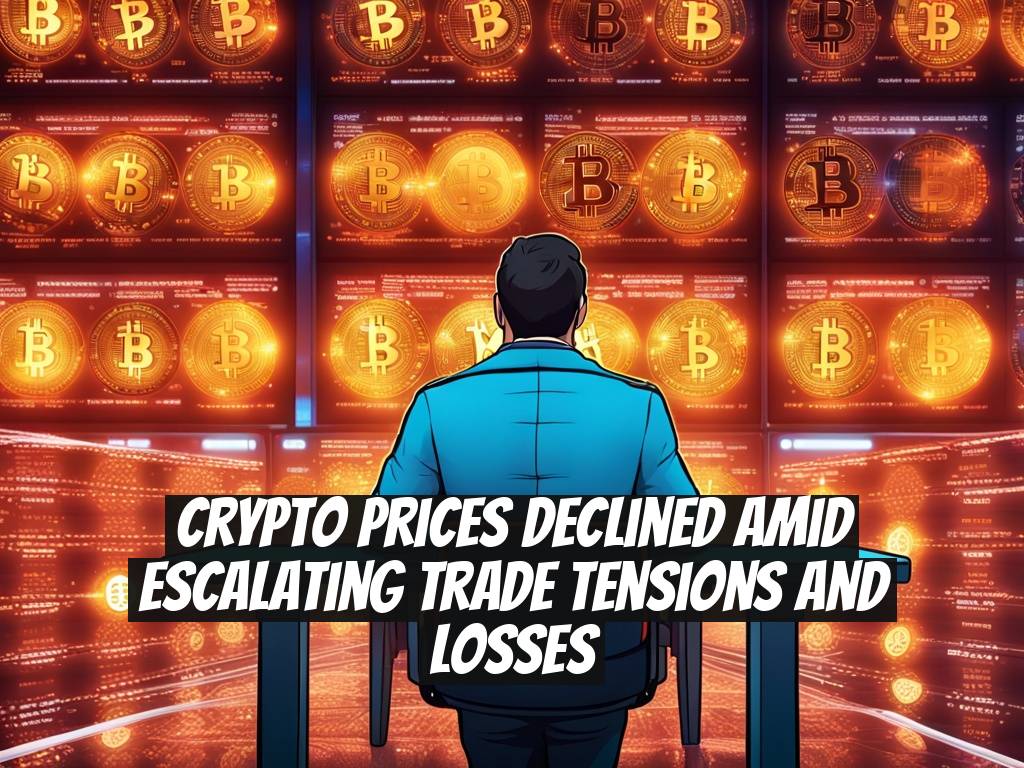 Crypto Prices Declined Amid Escalating Trade Tensions and Losses