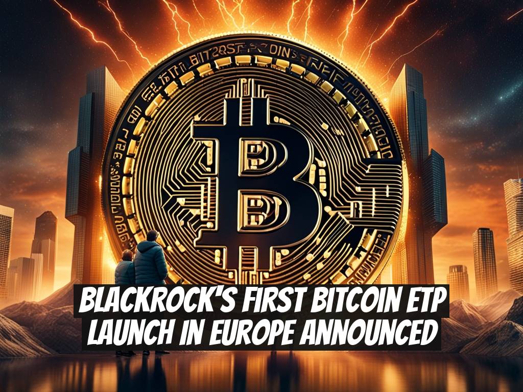 BlackRock's First Bitcoin ETP Launch in Europe Announced