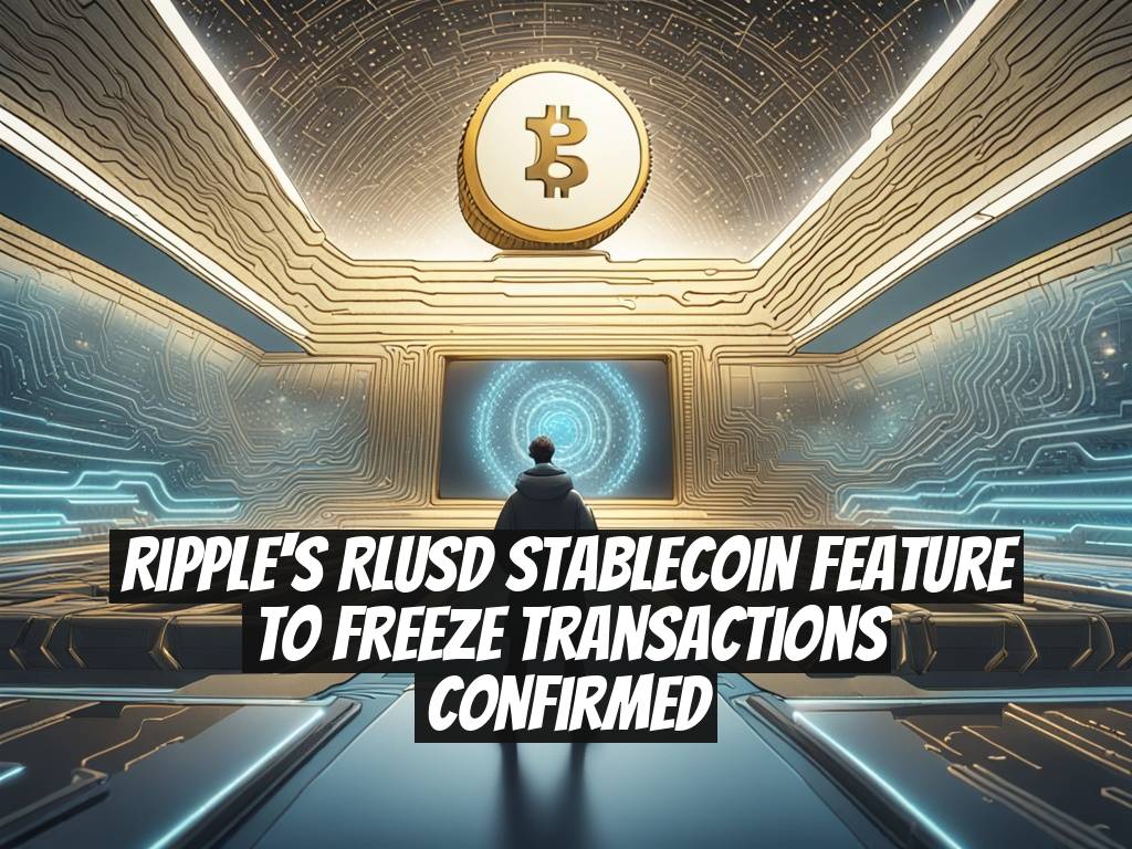 Ripple's RLUSD Stablecoin Feature to Freeze Transactions Confirmed
