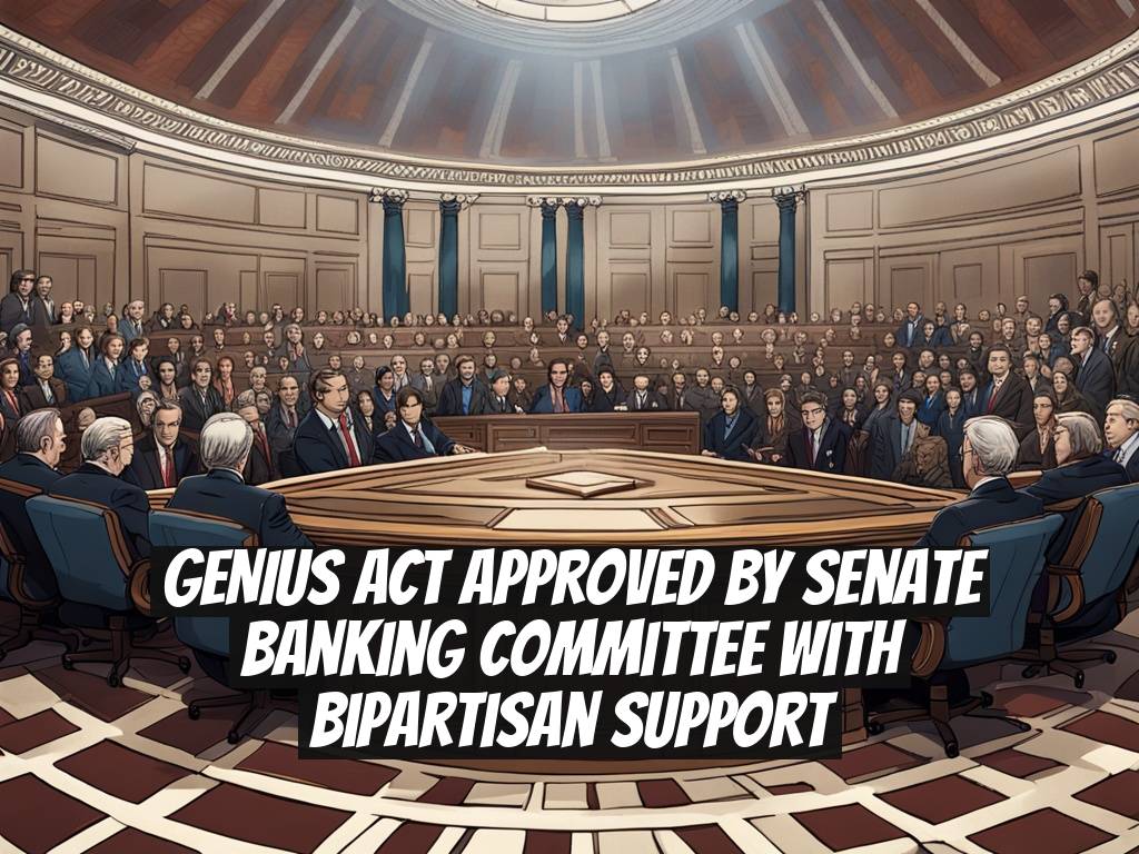 GENIUS Act Approved by Senate Banking Committee with Bipartisan Support