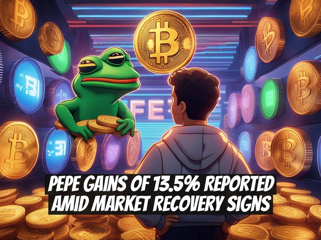Pepe Gains of 13.5% Reported Amid Market Recovery Signs