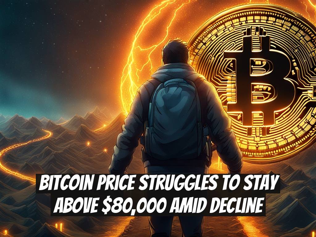 Bitcoin Price Struggles to Stay Above $80,000 Amid Decline