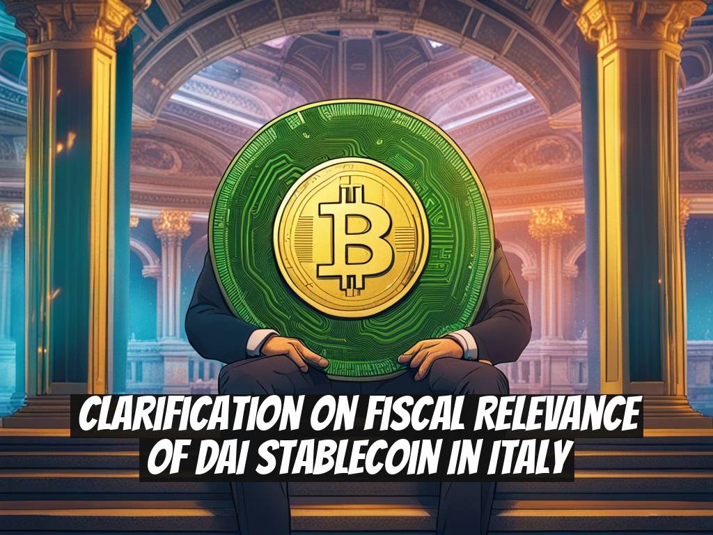 Clarification on Fiscal Relevance of DAI Stablecoin in Italy