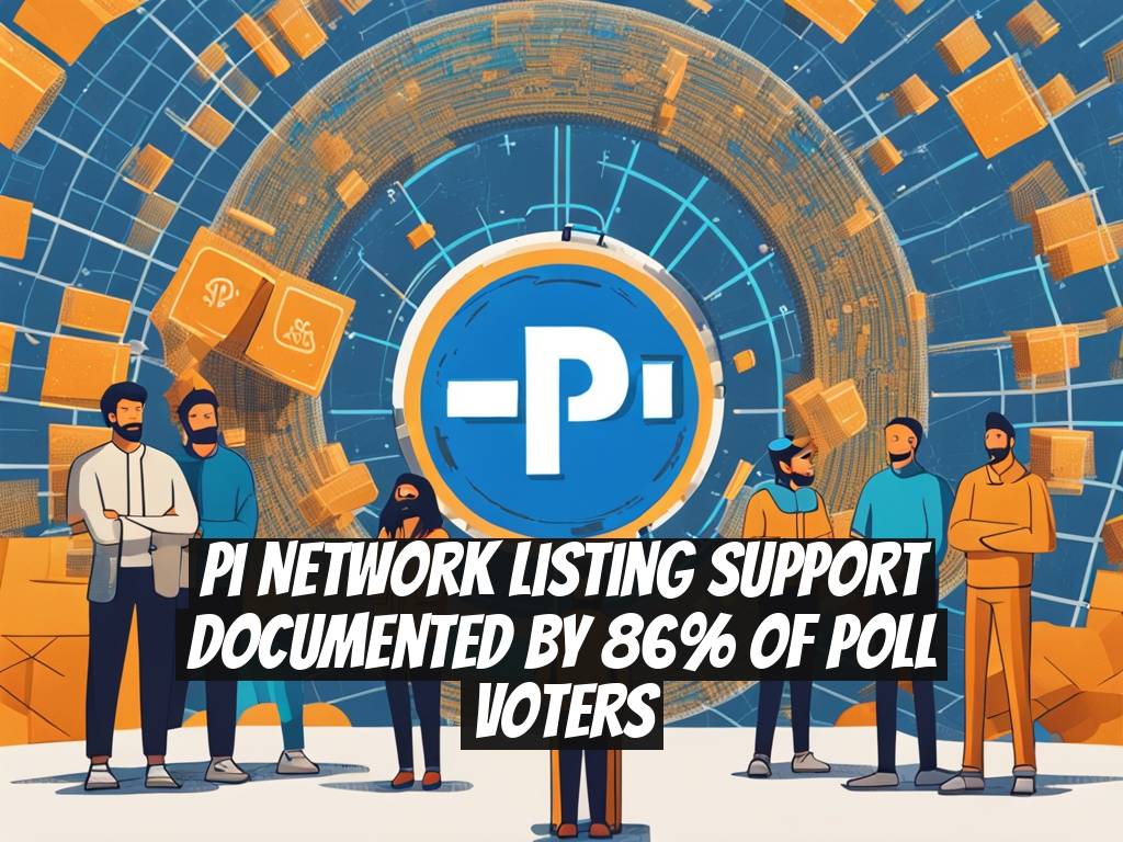 Pi Network Listing Support Documented by 86% of Poll Voters