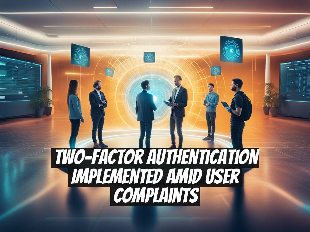 Two-Factor Authentication Implemented Amid User Complaints