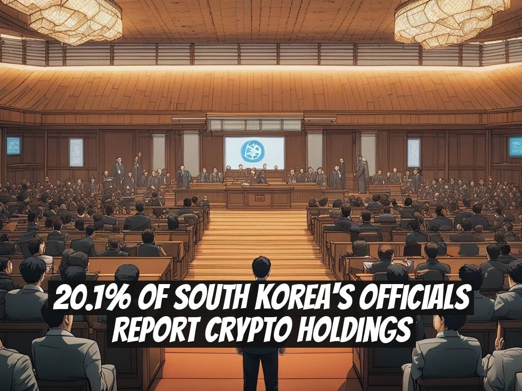 20.1% of South Korea's Officials Report Crypto Holdings