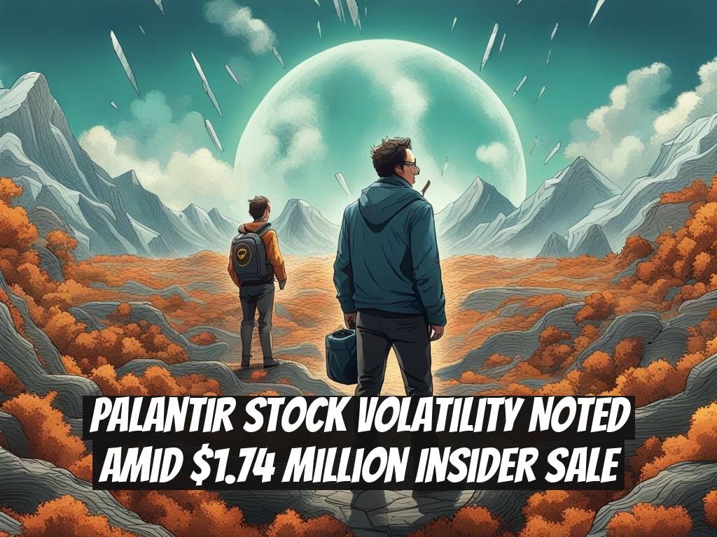 Palantir Stock Volatility Noted Amid $1.74 Million Insider Sale
