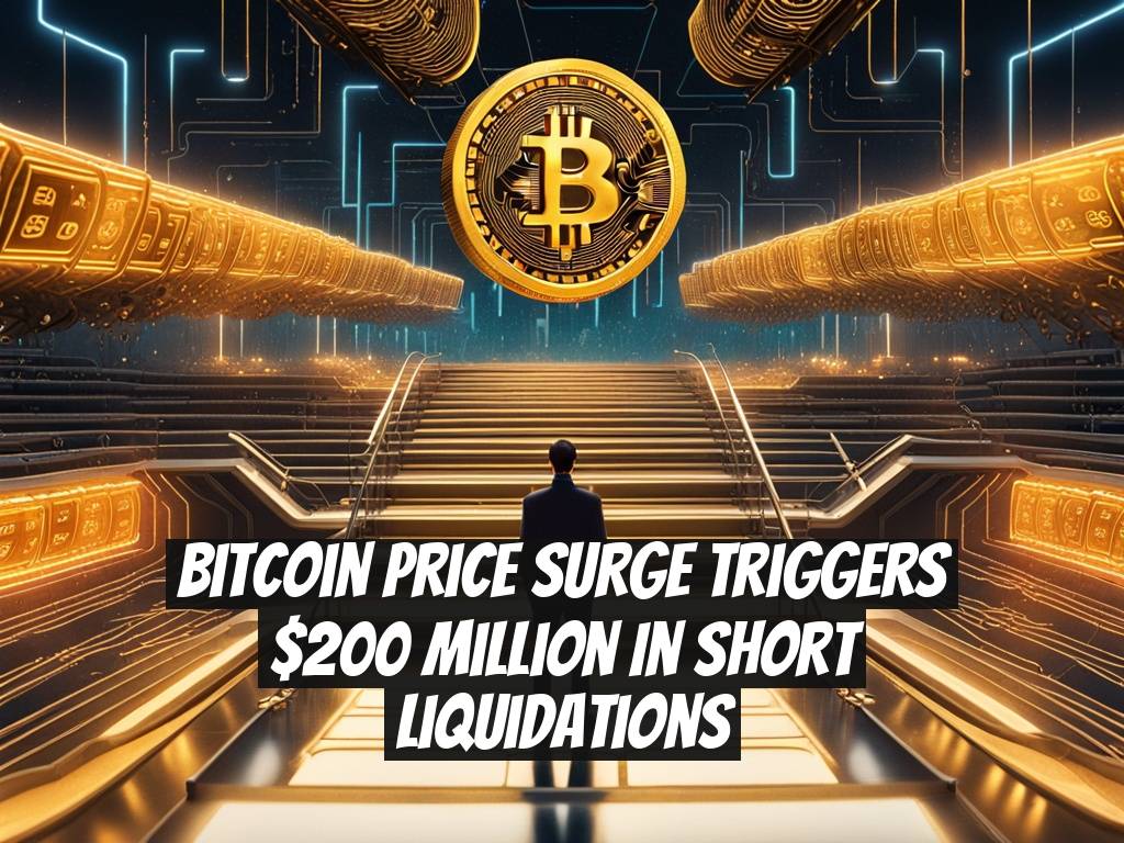 Bitcoin Price Surge Triggers $200 Million in Short Liquidations