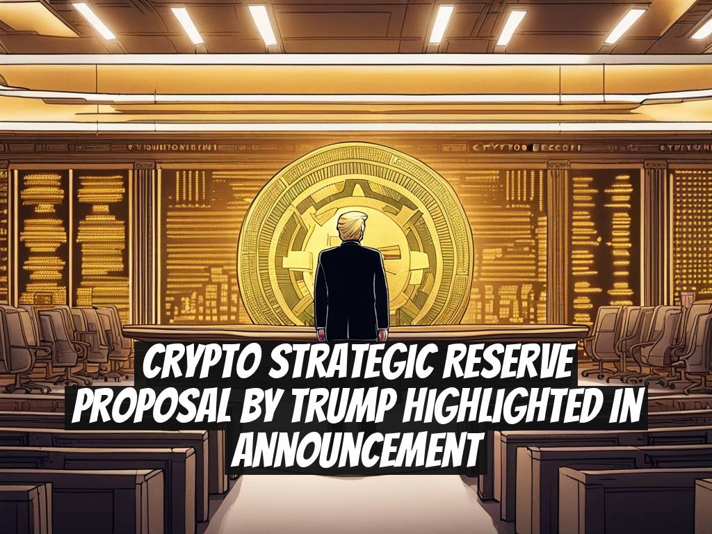Crypto Strategic Reserve Proposal by Trump Highlighted in Announcement