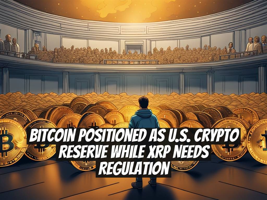 Bitcoin Positioned as U.S. Crypto Reserve While XRP Needs Regulation