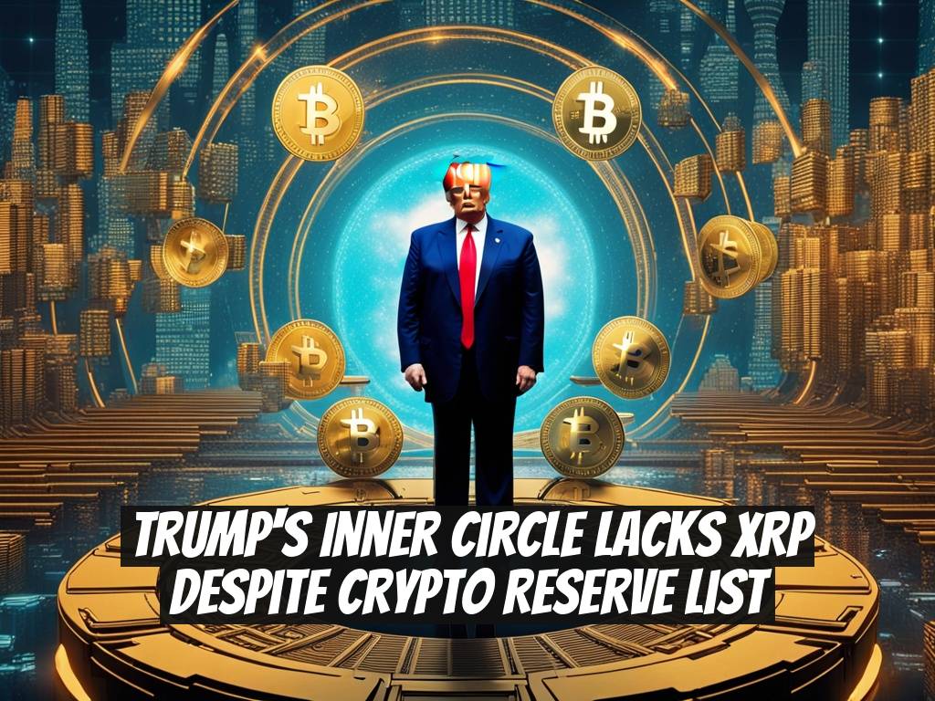 Trump's Inner Circle Lacks XRP Despite Crypto Reserve List