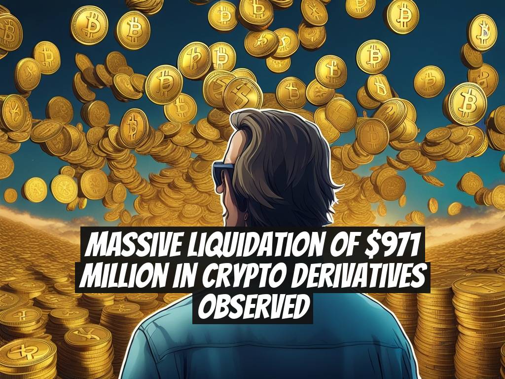 Massive Liquidation of $971 Million in Crypto Derivatives Observed