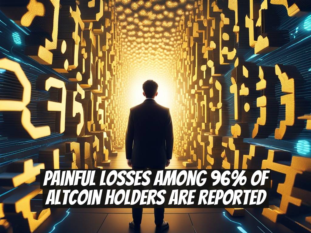 Painful Losses Among 96% of Altcoin Holders Are Reported