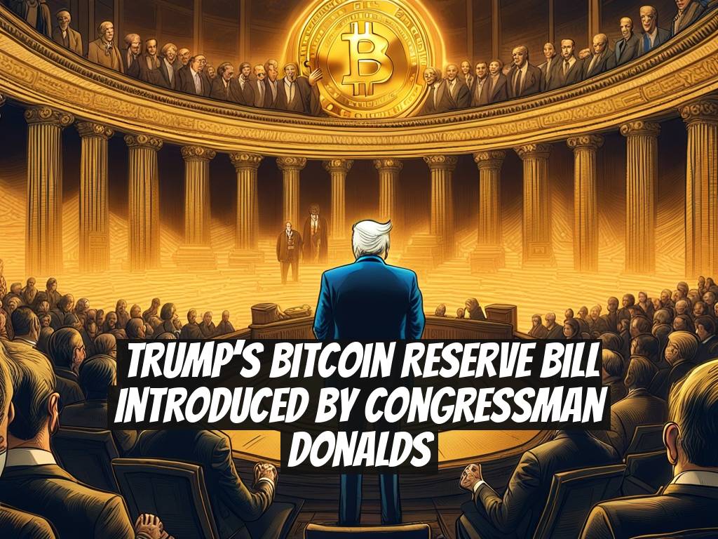 Trump’s Bitcoin Reserve Bill Introduced by Congressman Donalds