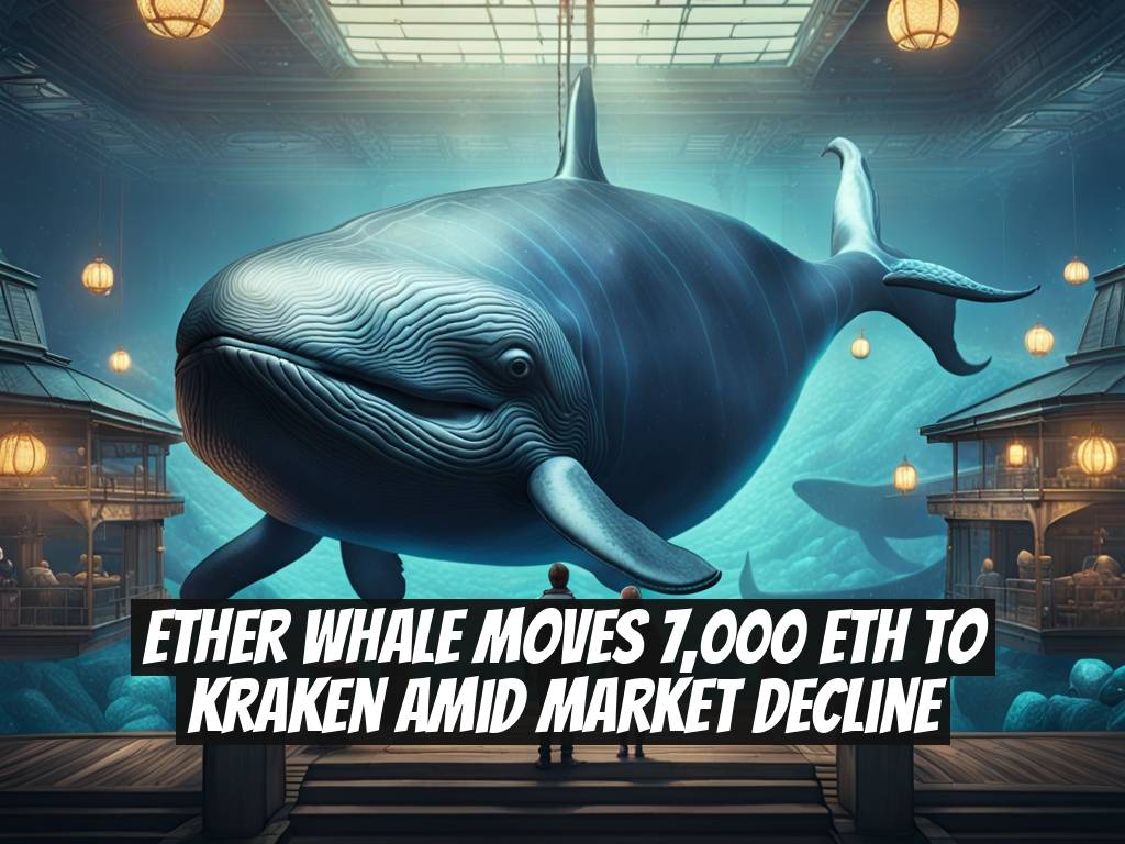 Ether Whale Moves 7,000 ETH to Kraken Amid Market Decline