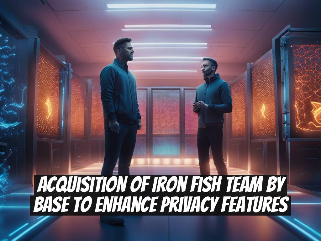 Acquisition of Iron Fish Team by Base to Enhance Privacy Features
