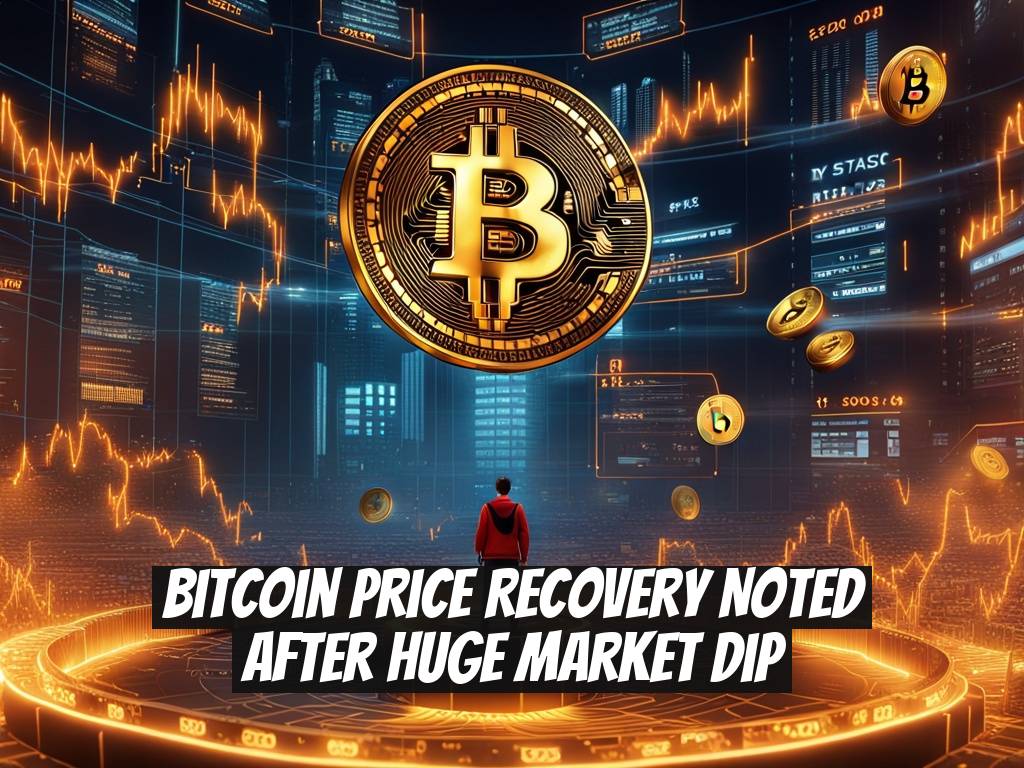 Bitcoin Price Recovery Noted After Huge Market Dip