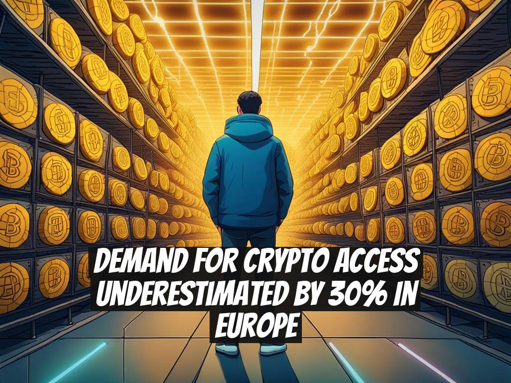 Demand for Crypto Access Underestimated by 30% in Europe