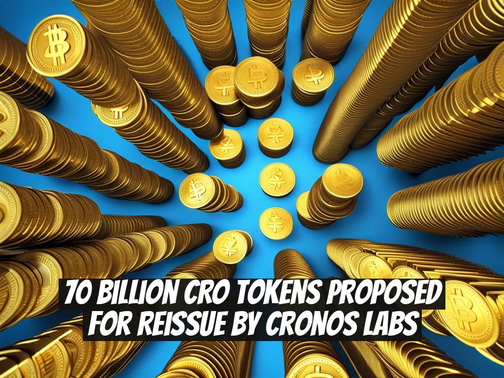 70 Billion CRO Tokens Proposed for Reissue by Cronos Labs