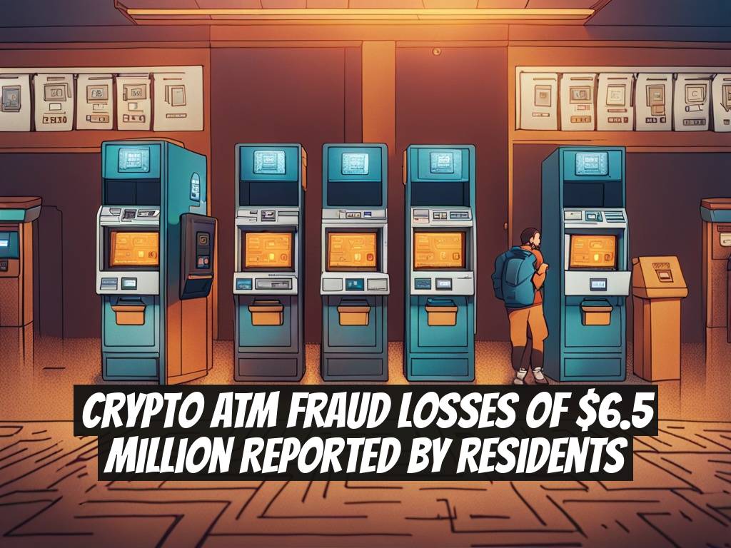 Crypto ATM Fraud Losses of $6.5 Million Reported by Residents